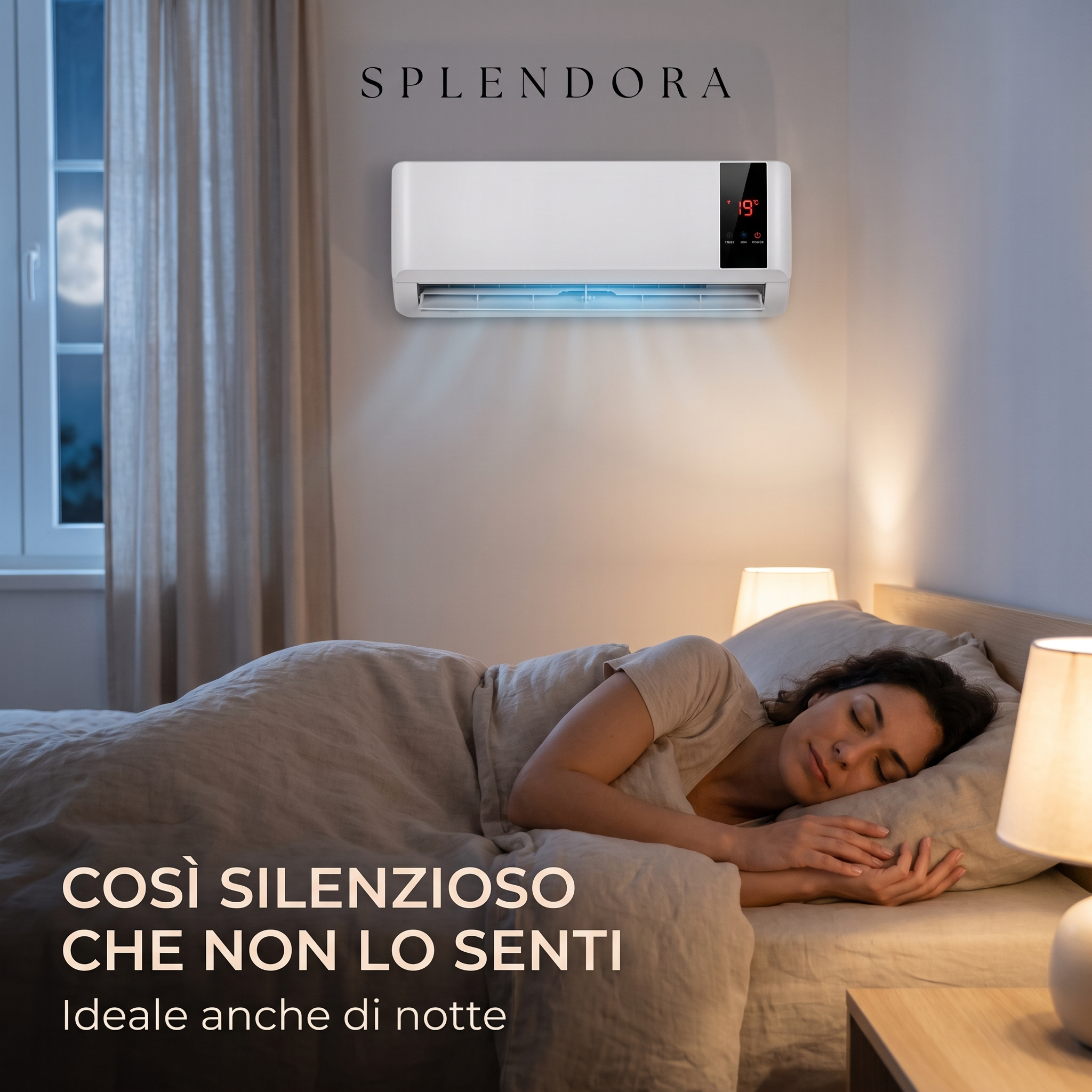 Mini Condizionatore e Riscaldatore Portatile 2 in 1