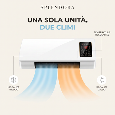 Mini Condizionatore e Riscaldatore Portatile 2 in 1