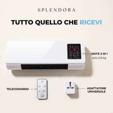 Mini Condizionatore e Riscaldatore Portatile 2 in 1