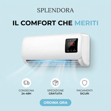 Mini Condizionatore e Riscaldatore Portatile 2 in 1
